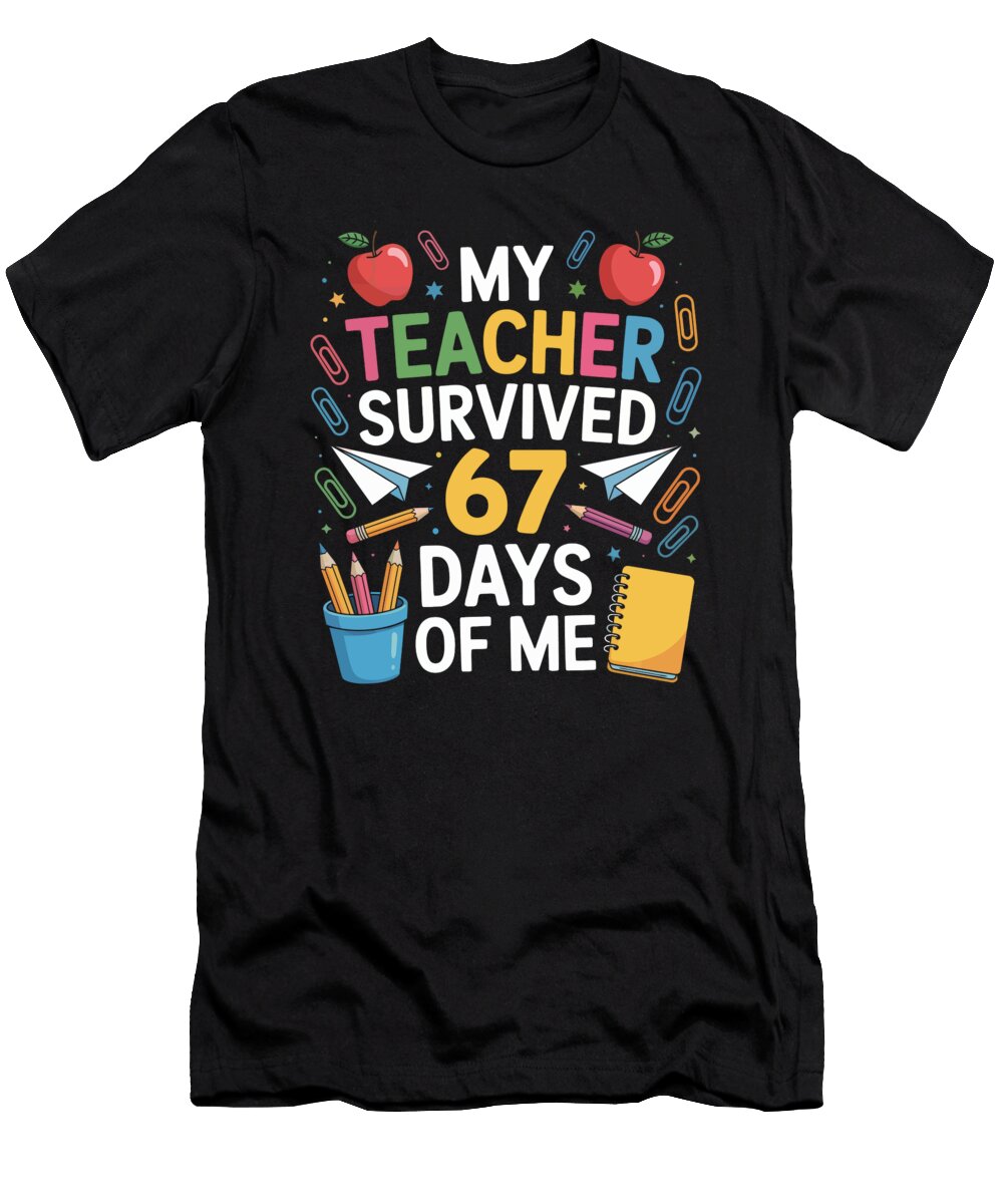 My Teacher Survived 67 Days Joanna Redesiuk T-Shirt