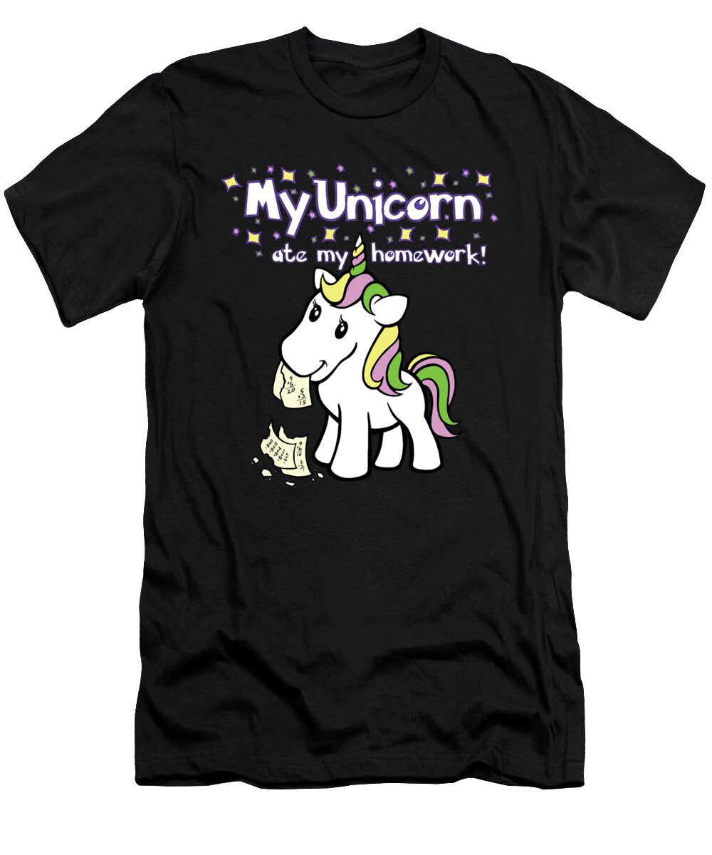My Unicorn Ate My Homework Wildan Mahardika T-Shirt