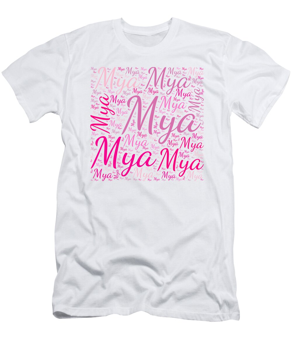Mya Names Without Frontiers Vidddie Publyshd T-Shirt