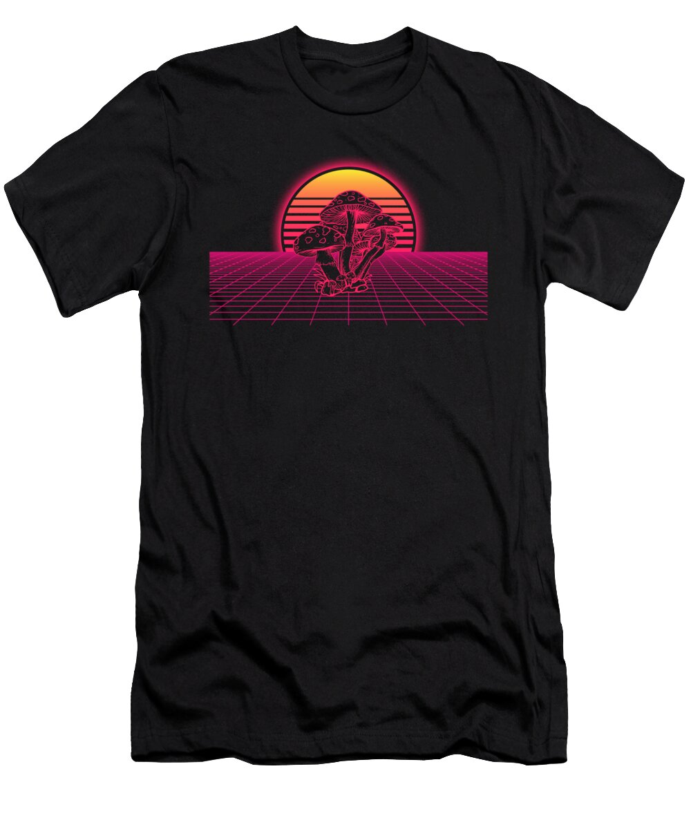 Mycology Vaporwave Manuel Schmucker T-Shirt