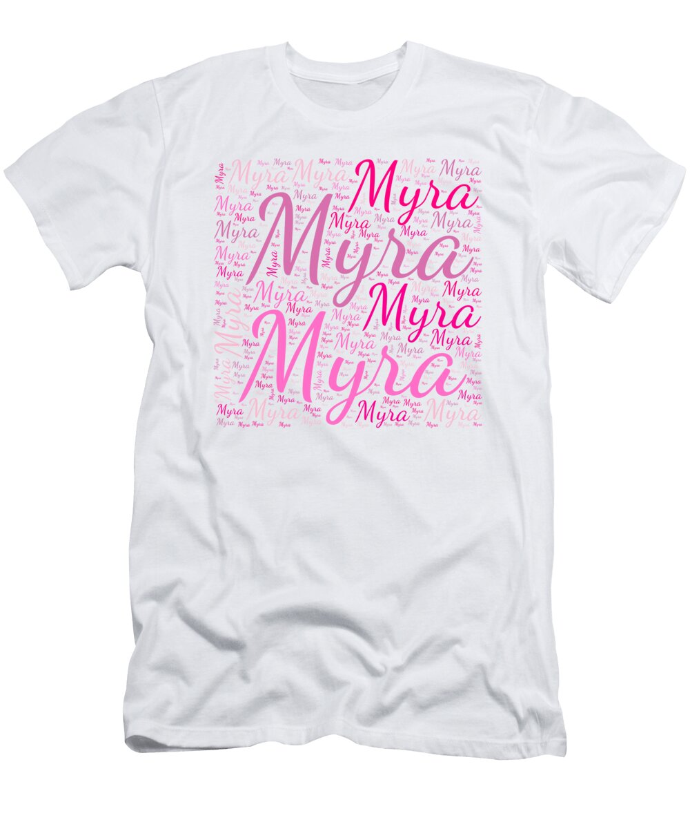 Myra Names Without Frontiers Vidddie Publyshd T-Shirt