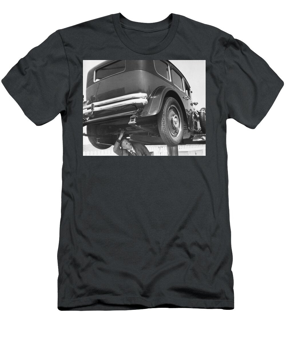 Mystery Front Wheel Drive Car Underwood Archives T-Shirt