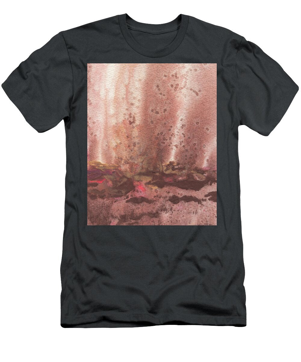 Mystic Landscape Abstract Watercolor Ii Irina Sztukowski T-Shirt