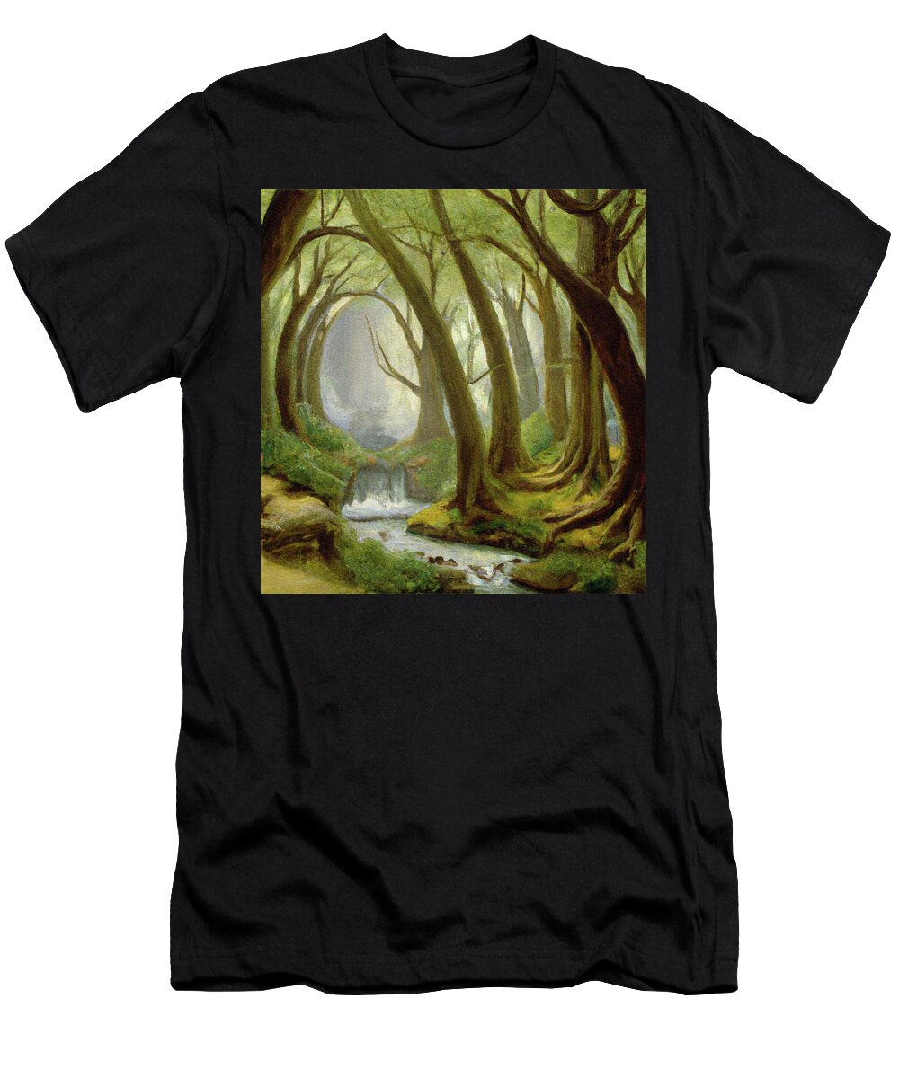 Mystical Woodland Pierre Blanchard T-Shirt