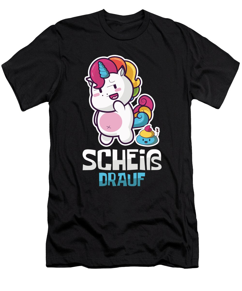 Mythical Creature Savage Funny Sarcastic Unicorn Gift F It Thomas Larch T-Shirt