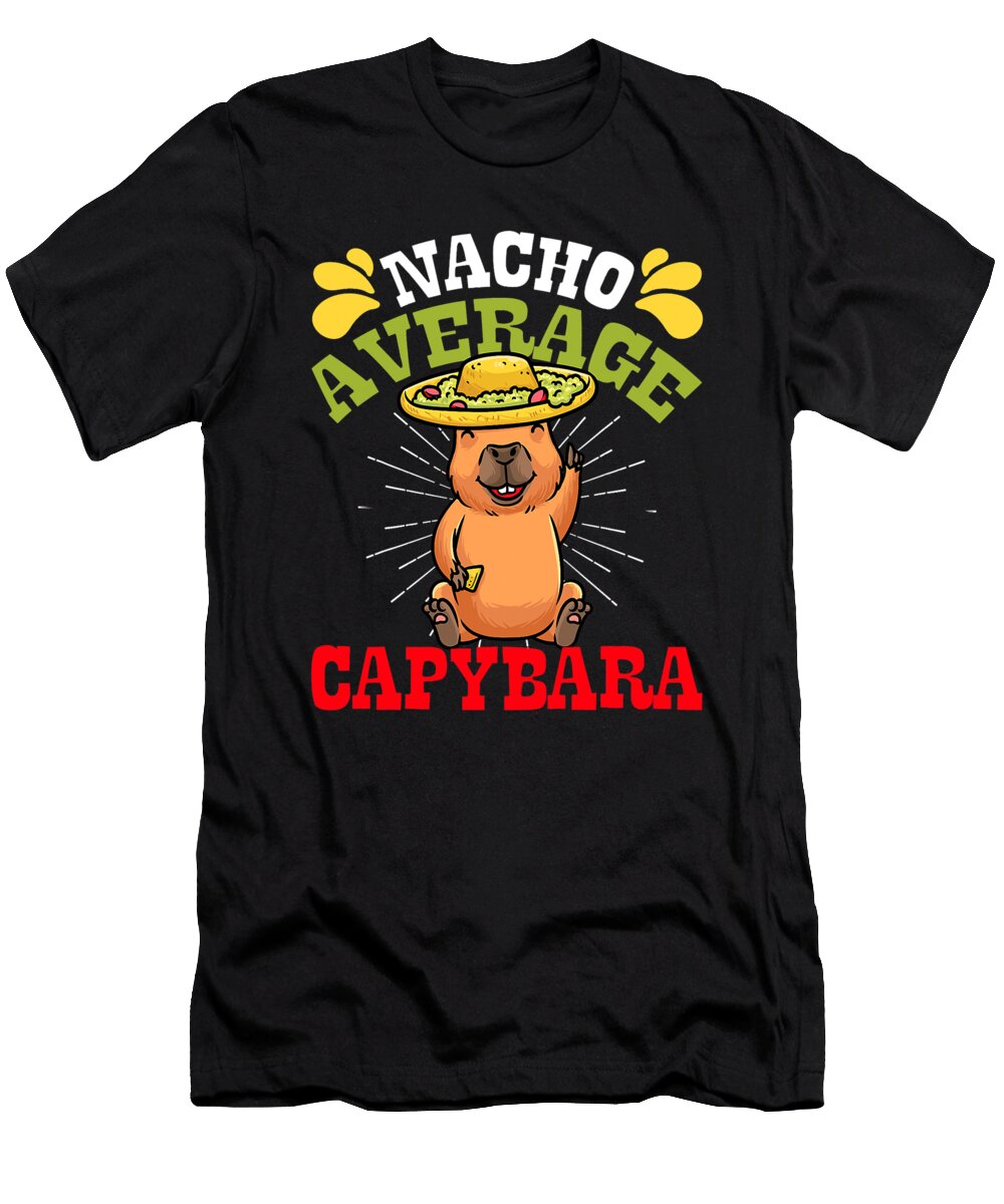 Nacho Average Capybara Cinco De Mayo Men Boys Dhbubble T-Shirt
