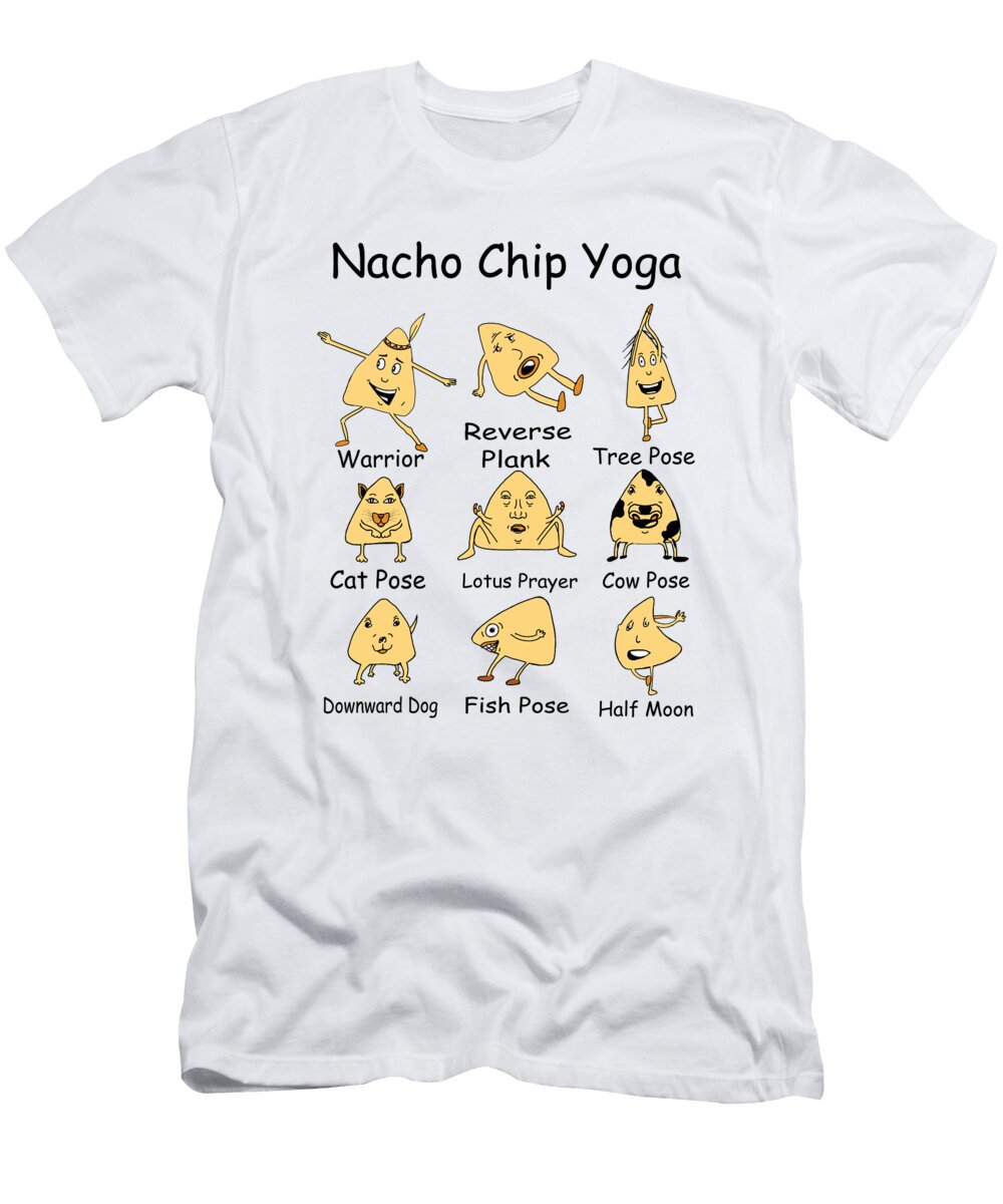 Nacho Chip Yoga Alexander Mlynaryk T-Shirt