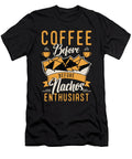 Nachos Enthusiast Coffee Nacho Cheese Coffee Lover Tshirtconcepts Marvin Poppe T-Shirt