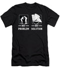 Nachos Enthusiast My Problem My Pictogram Dad Mom Tshirtconcepts Marvin Poppe T-Shirt