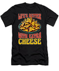 Nachos Lifes Better with Extra Cheese Taco Lover Tshirtconcepts Marvin Poppe T-Shirt