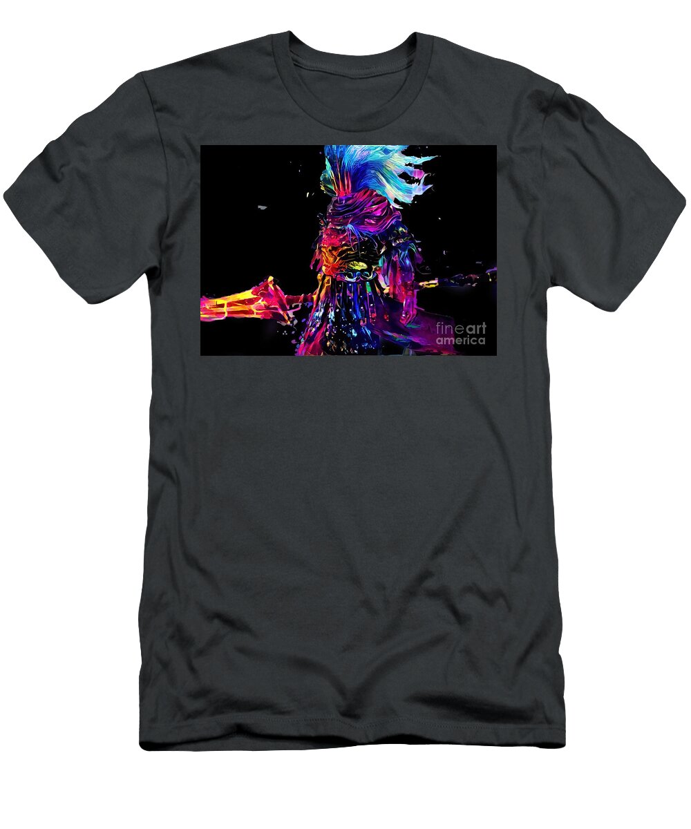 Nameless Synthwave King Miller Adams T-Shirt