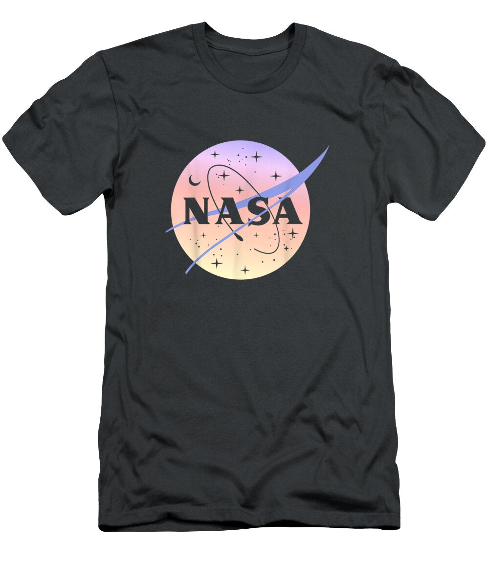 NASA Logo Pastel Light Color Fade Hannes Shelly T-Shirt