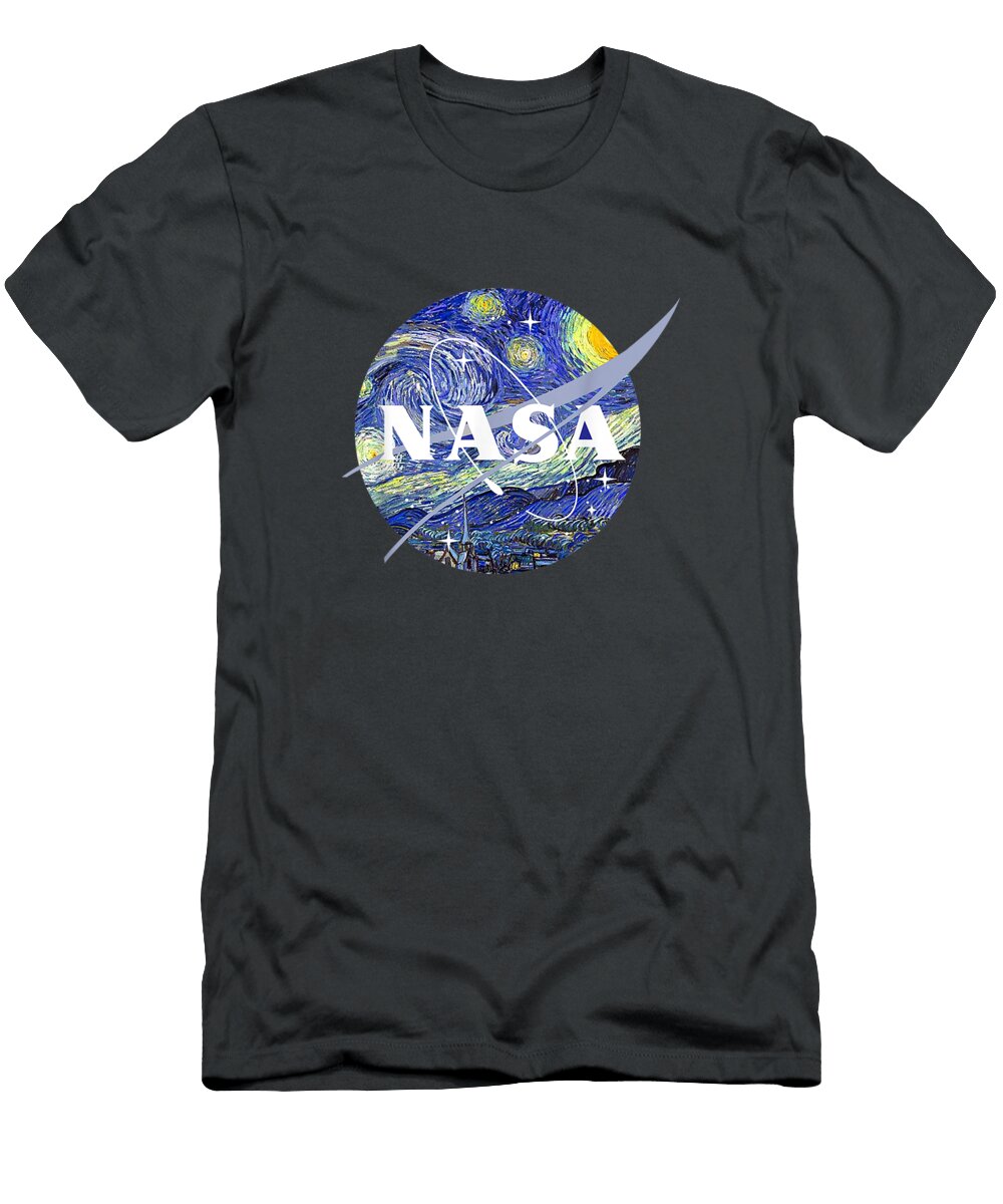 Nasatarry Night Classic Chevron NASA Lover Bday Party Gif Hannes Shelly T-Shirt