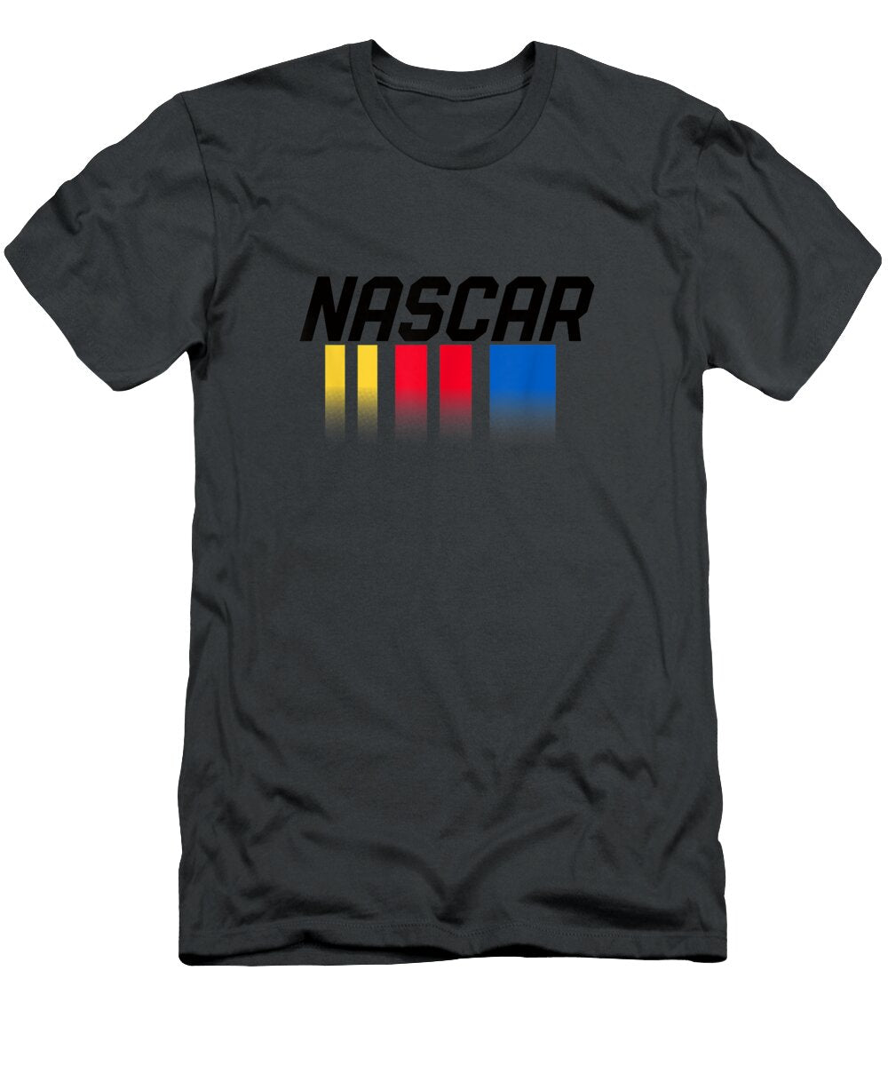 Nascar Verticaltripes Fade Graiso Mustab T-Shirt