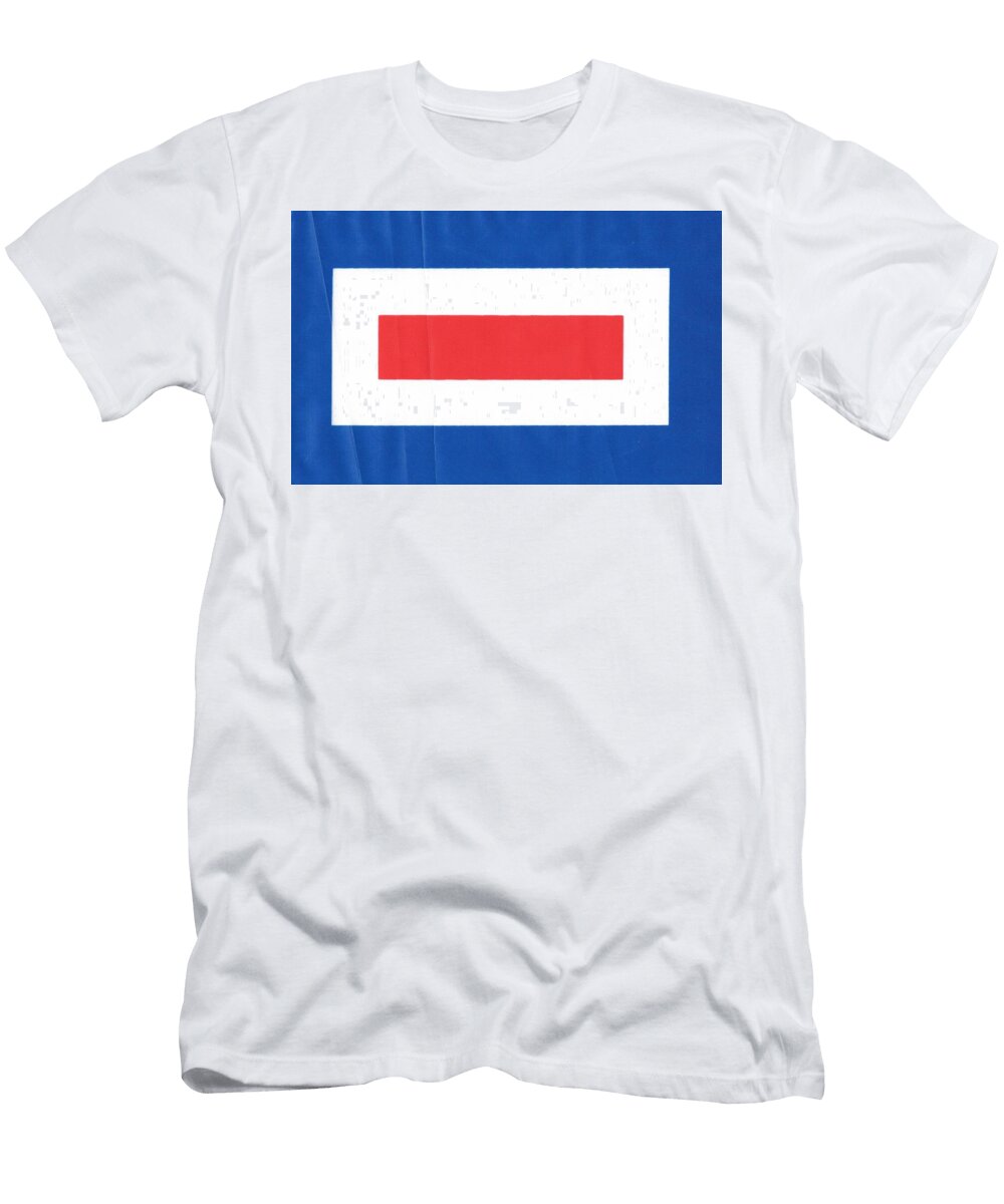 Nautical Flag Whiskey Christopher J Kirby T-Shirt