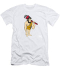 Neanderthal Caveman Plumber Monkey Wrench Cartoon Aloysius Patrimonio T-Shirt