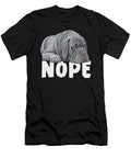Neapolitan Mastiff Nope Funny Lazy Pet Dog Cute Yah Lishr T-Shirt