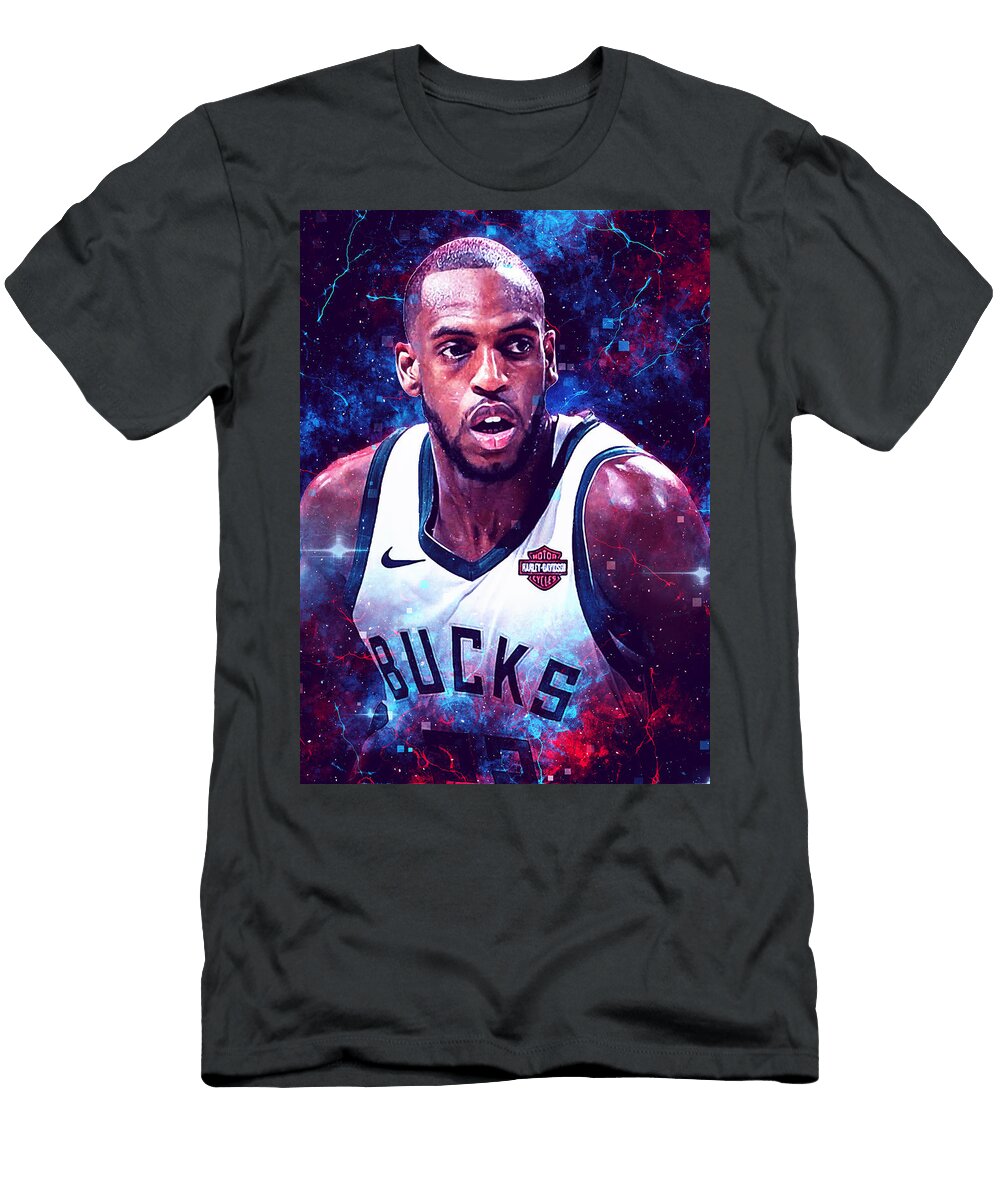 Nebula Khris Middleton Khris Middleton Khrismiddleton Jameskhristianmiddleton Milwaukee Bucks Detroi Wrenn Huber T-Shirt
