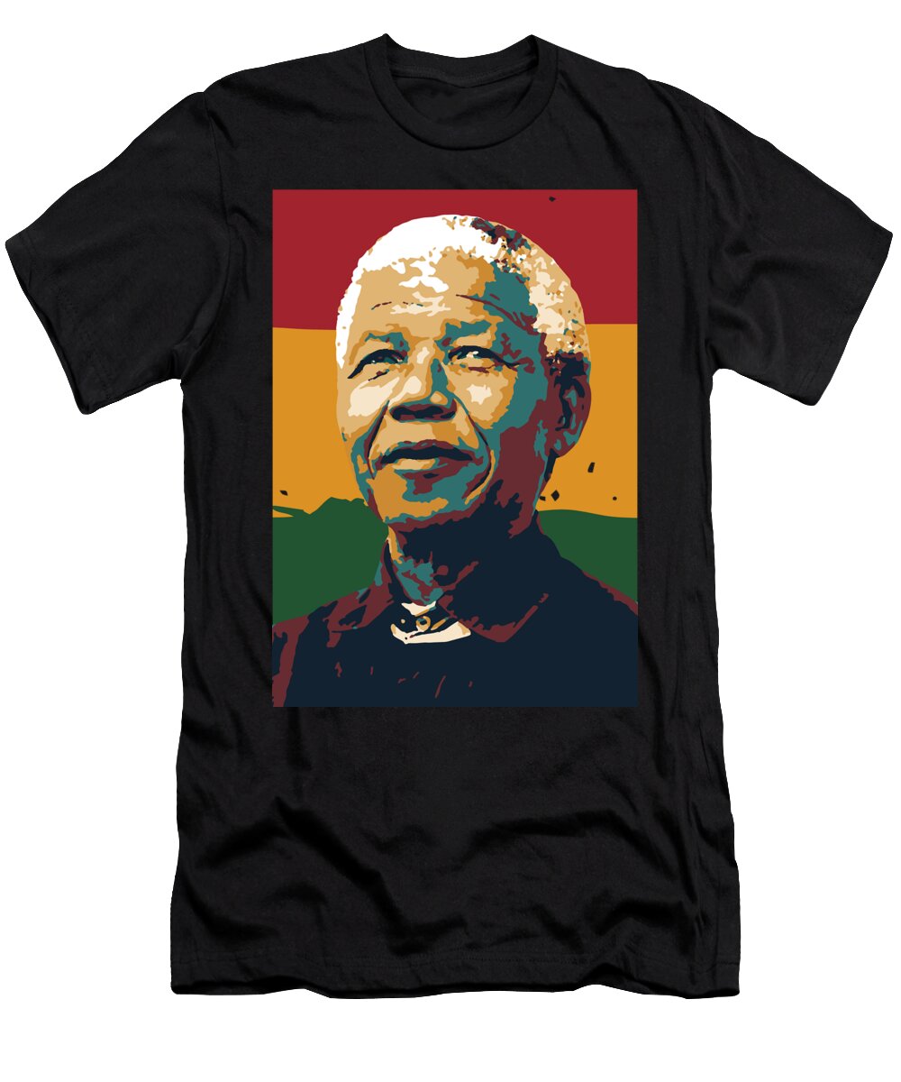 Nelson Mandela Activist Legend Andika Bahtiar T-Shirt