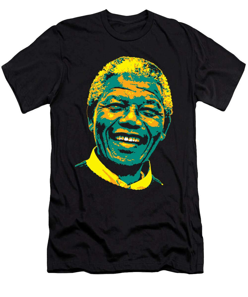 Nelson Mandela in Pop Art Andika Bahtiar T-Shirt
