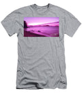 Neon Beach Landscape At Sunset in Fukuoka Japan Shot in Long Exposure Vaporwave Aesthetic Paren Mitra T-Shirt