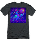 Neon Bird Disco Jester Donald Willis T-Shirt