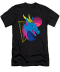 Neon Dragon Vaporwave Japanese Dragon Licensed Art T-Shirt