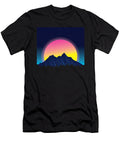 Neon Landscape Retro Wave Japan Art Technique Licensed Art T-Shirt