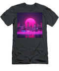 Neon Skyway Over Tokyo Retro Synthwave Flight Corbin Henry T-Shirt