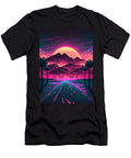 Neon Sunrise Over the Mountains Paul Konschake T-Shirt
