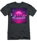 Neon Synthwave Pulse Retro 80s Vhs Art Corbin Henry T-Shirt