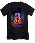 Neon Teddy Bear Glow in Dark Room Matthias Hauser T-Shirt