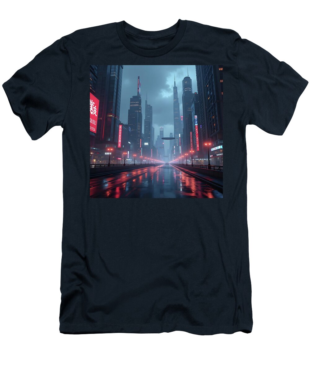 Neon Tomorrow Virtual Variety Art Studio T-Shirt