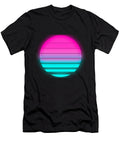 Neon Vaporwave Sun Friend Retro Lewis Wilkinson T-Shirt