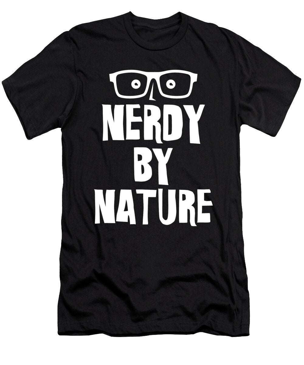 Nerdy By Nature Love Smart People Kanig Designs T-Shirt