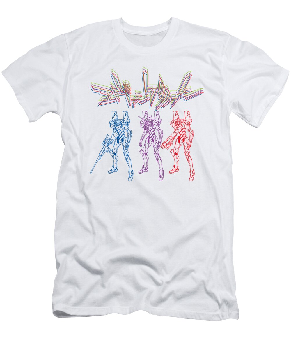 Nerv Friends Eva 01 02 00 Creative Style T-Shirt