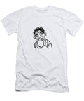 Nervous Man Biting Fingernails Csa Images T-Shirt