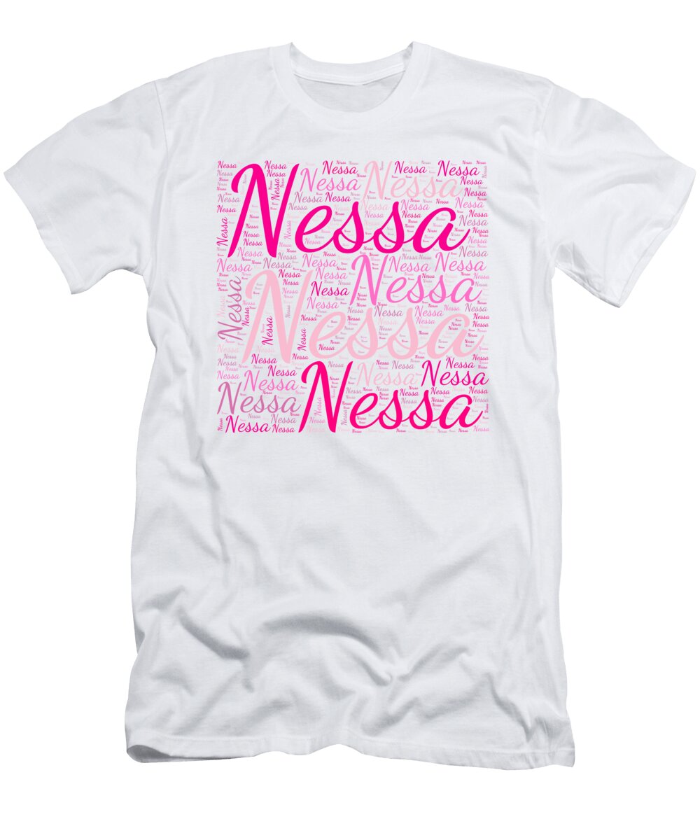 Nessa Names Without Frontiers Vidddie Publyshd T-Shirt