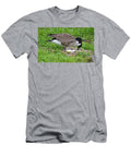 Nesting Canada Goose with Eggs Richard Bryce and Family T-Shirt