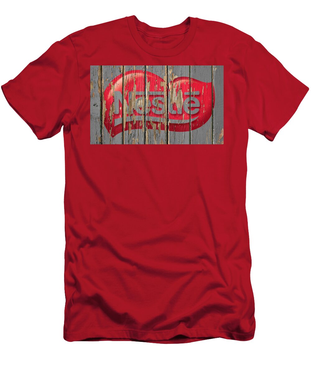 Nestle Vintage Logo on Old Wall Design Turnpike T-Shirt
