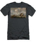 Netherlandish School Second Half of the 17th Century a Seascape Celestial Images T-Shirt