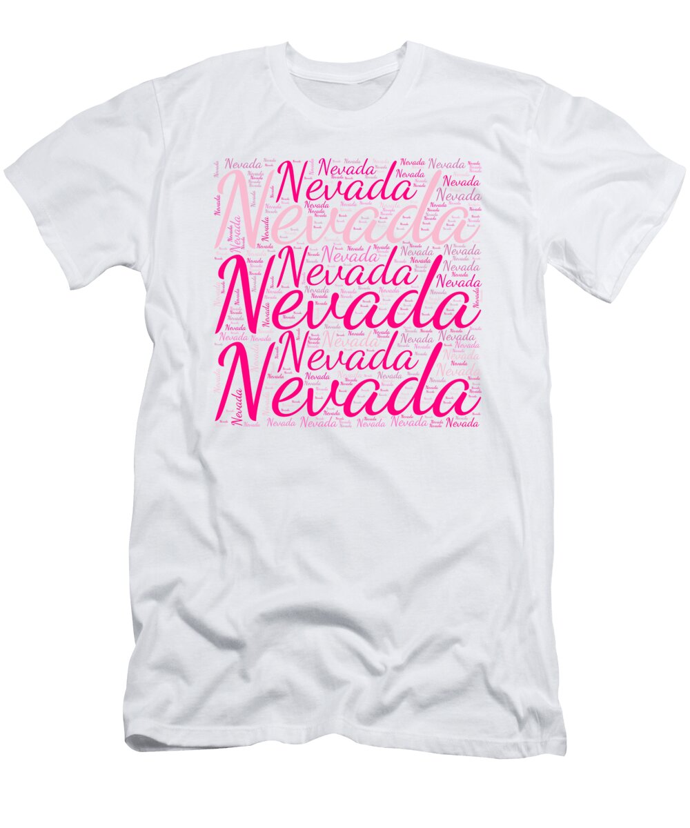 Nevada Names Without Frontiers Vidddie Publyshd T-Shirt