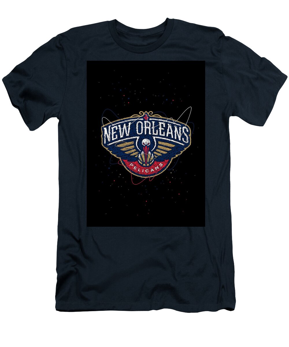 New Orleans Pelicans Basketball NBA Erwin Saputra T-Shirt