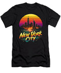 New York City Skyline Sunset John Lutheran T-Shirt