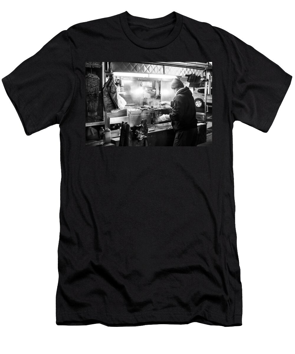 New York City Street Vendor David Morefield T-Shirt