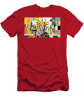 New York Statue of Liberty in Surreal Abstract Cubist Collage 20260521f Wingsdomain Art and Photography T-Shirt