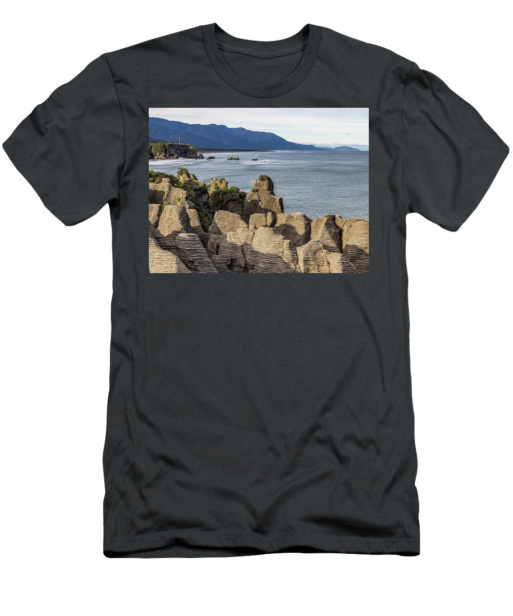 New Zealand Rock Formations Paula Fink T-Shirt