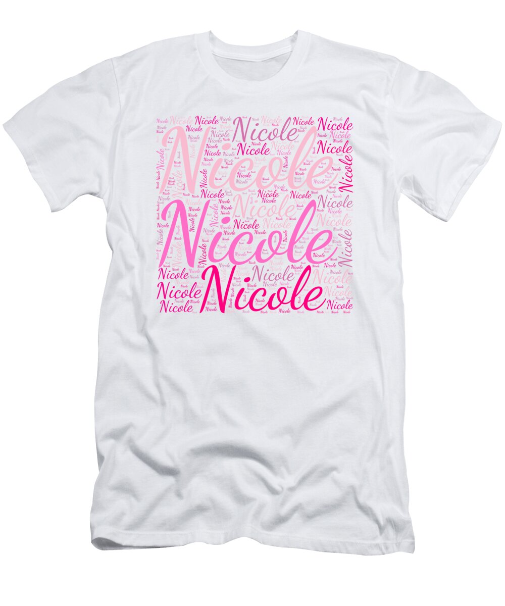 Nicole Names Without Frontiers Vidddie Publyshd T-Shirt