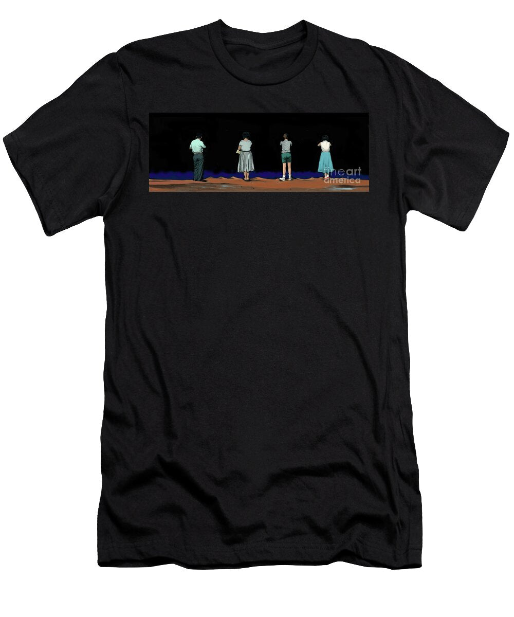 Night Lives Scene 11 2016 Marjorie Weiss T-Shirt