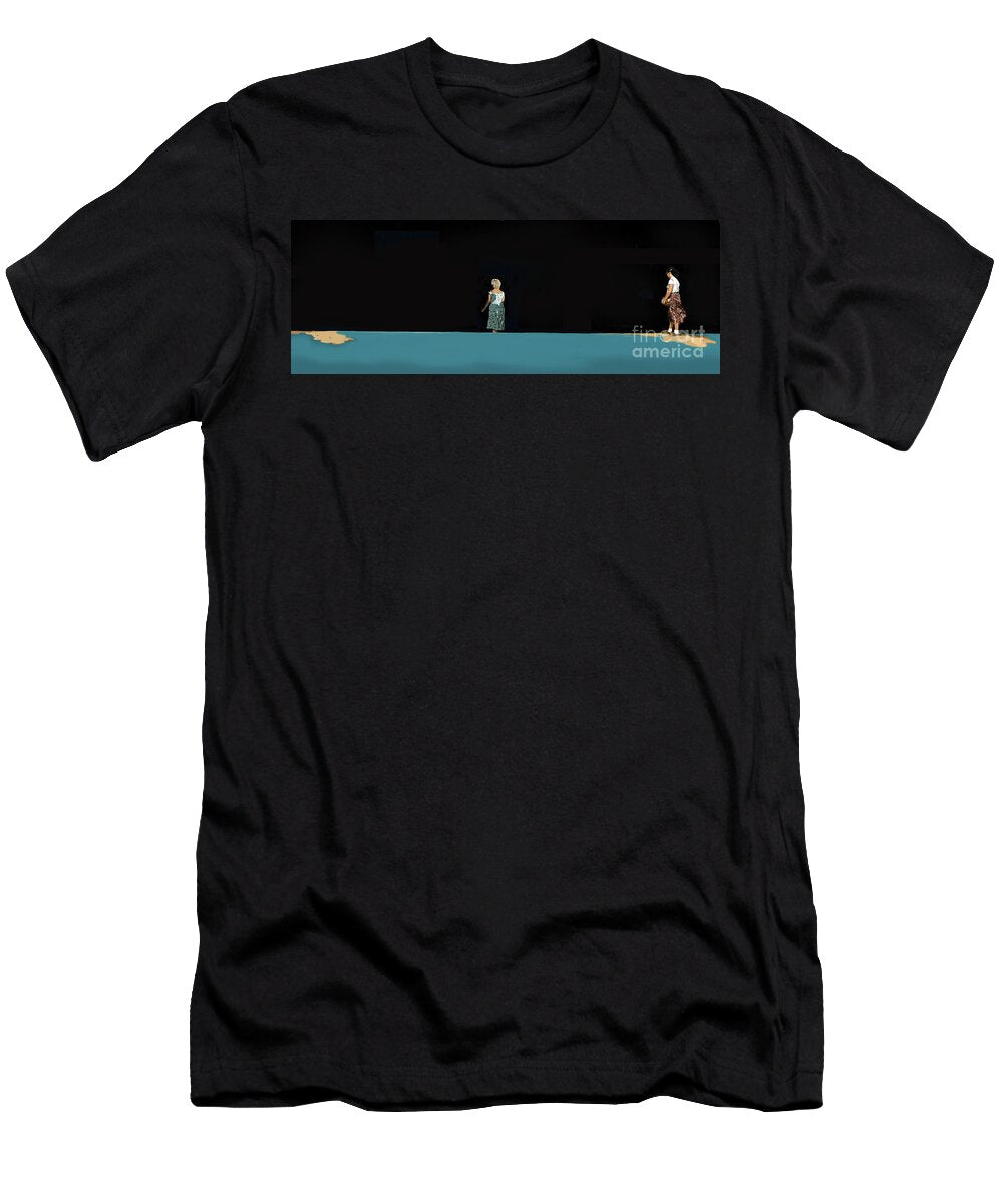 Night Lives Scene 2 2016 Marjorie Weiss T-Shirt